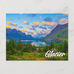 Glacier-Nationalpark, Montana Postkarte