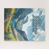 Glacier Nationalpark Montana Puzzle (Horizontal)