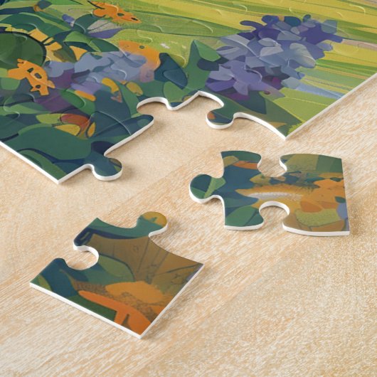 Glacier Nationalpark Montana Puzzle (Seite)