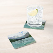 Glacier Nationalpark Montana Rechteckiger Pappuntersetzer (Vor Ort)