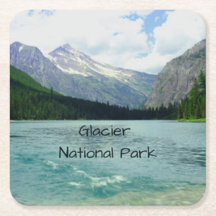 Glacier Nationalpark Montana Rechteckiger Pappuntersetzer
