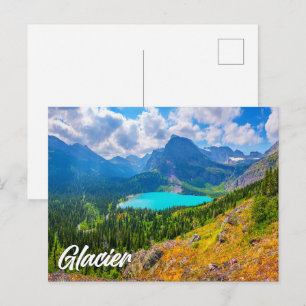 Glacier-Nationalpark, Montana, Vereinigte Staaten Postkarte