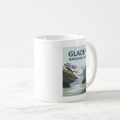 Glacier Nationalpark Reisen Kaffeetasse (VorderseiteRechts)
