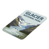 Glacier Nationalpark Reisen Magnet (Linke Seite)