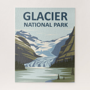 Glacier Nationalpark Reisen Puzzle