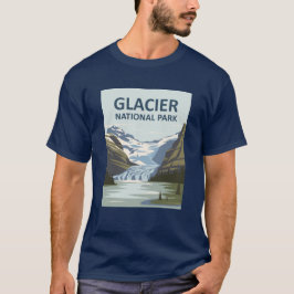 Glacier Nationalpark Reisen T-Shirt