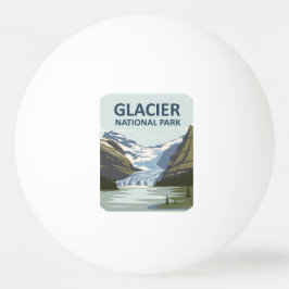 Glacier Nationalpark Reisen Tischtennisball