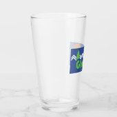 Glacier Nationalpark Retro Glas (Rechts)