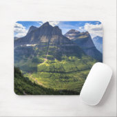 Glacier Nationalpark Rocky Mountainss | Mousepad (Mit Mouse)