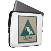 Glacier Nationalpark Rustikal Laptopschutzhülle (Vorne Rechts)