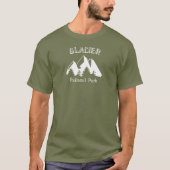 Glacier-Nationalpark T-Shirt (Vorderseite)