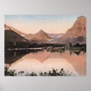 Glacier-Nationalpark, Two Medicine Lake, Poster