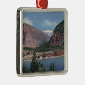 Glacier Nationalpark, viel M.Ü. - Gletscher-Hotel Silbernes Ornament (Rechts)