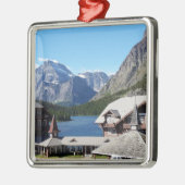 Glacier Nationalpark Viele Gletscher Ornament Aus Metall (Links)