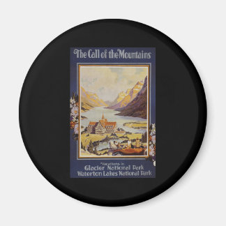 Glacier-Nationalpark Waterton Lakes Magnet