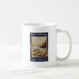 Glacier Nationalpark Waterton Seen Kaffeetasse