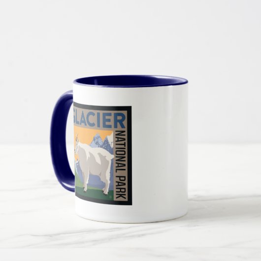 Glacier-Nationalpark | Ziege Tasse (Vorderseite Links)