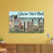 Glacier Nat'l Forest, Montana Leinwanddruck (Insitu (Wohnzimmer))