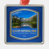 Glacier NP (PF1) Ornament Aus Metall (Vorne)