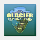 Glacier NP (Pfeilspitzen) Magnet (Vorne)
