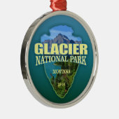 Glacier NP (Pfeilspitzen) Ornament Aus Metall (Rechts)