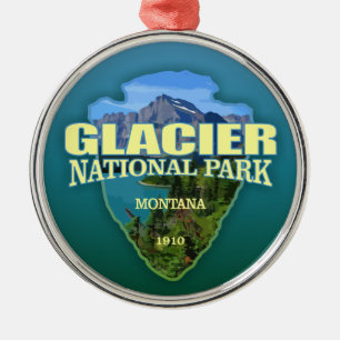 Glacier NP (Pfeilspitzen) Ornament Aus Metall