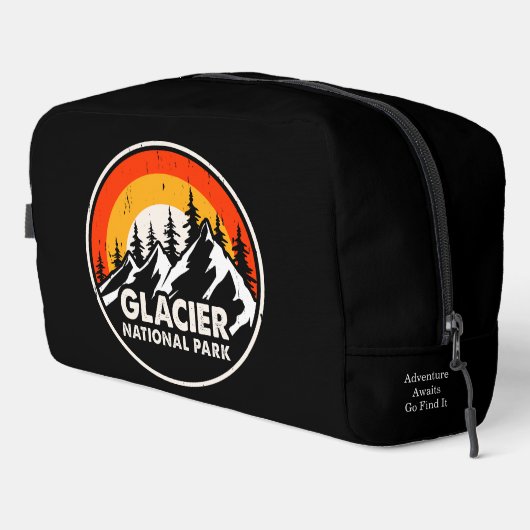 Glacier Park Adventures Waschbeutel (Rechte Ecke)