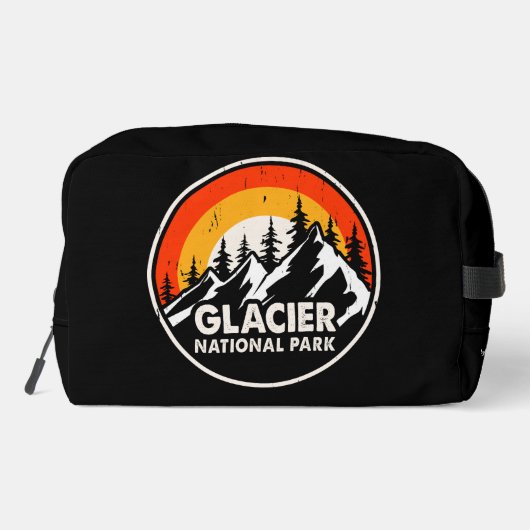 Glacier Park Adventures Waschbeutel (Rückseite)