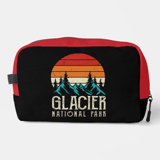 Glacier Park Explorations Waschbeutel (Vorderseite)