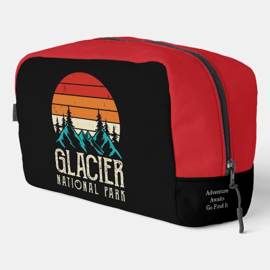 Glacier Park Explorations Waschbeutel (Rechte Ecke)