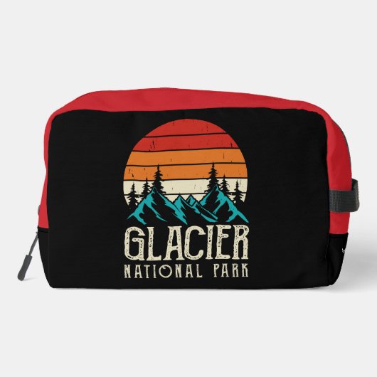 Glacier Park Explorations Waschbeutel (Rückseite)