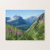 Glacier Park flowers Puzzle (Horizontal)