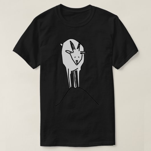 Glacier Park Goat Design T-Shirt (Design vorne)
