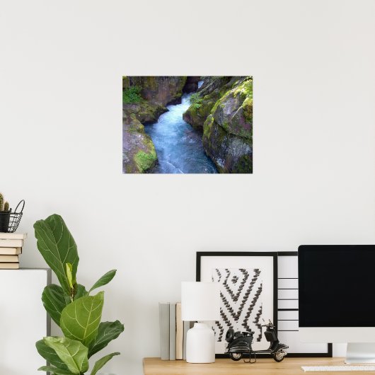 Glacier Park Poster (Heimbüro)