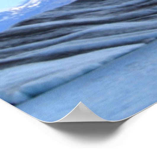 Glacier Patagonia Poster (Ecke)
