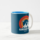 Glacier Peak Sun Eagle Zweifarbige Tasse (VorderseiteRechts)