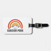Glacier Peak, Washington Gepäckanhänger (Vorderseite horizontal)