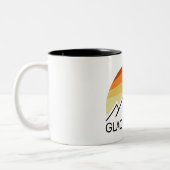 Glacier Peak Washington Retro Zweifarbige Tasse (Links)