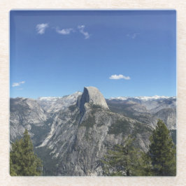 Glacier Point Halbkuppel Yosemite Color Foto Glasuntersetzer