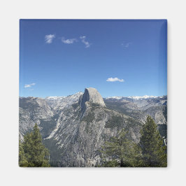 Glacier Point Halbkuppel Yosemite Color Foto Magnet