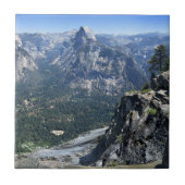 Glacier Point Panorama - Yosemite Valley Fliese (Vorderseite)