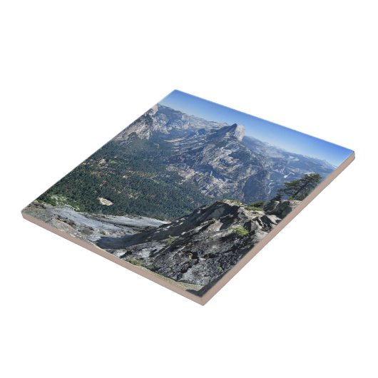 Glacier Point Panorama - Yosemite Valley Fliese (Seite)