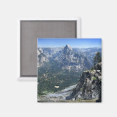 Glacier Point Panorama - Yosemite Valley Magnet (Vorderseite/Rückseite)