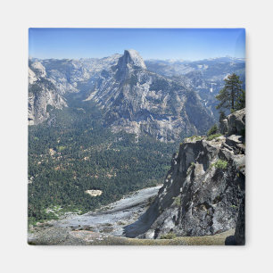 Glacier Point Panorama - Yosemite Valley Magnet