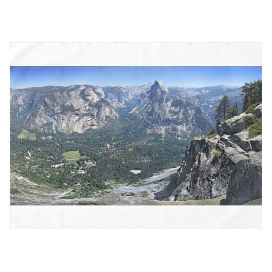 Glacier Point Panorama - Yosemite Valley Tischdecke (Vorderseite (Horizontal))