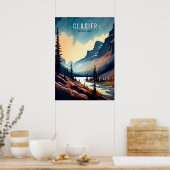 Glacier Poster (Küche)