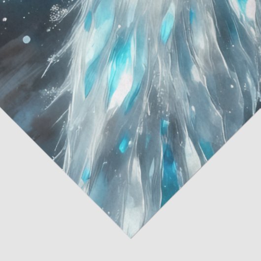 Glacier Queen Frost Fairy Winter Decoupage Paper Seidenpapier (Ausschnitt)