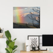 Glacier Rainbow Poster (Heimbüro)