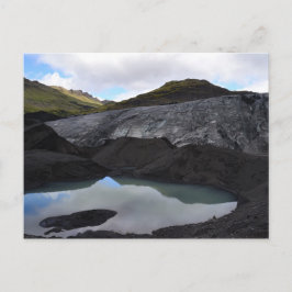 Glacier Reflection, Südisland Postkarte