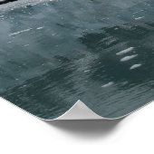 Glacier Reflections Poster (Ecke)